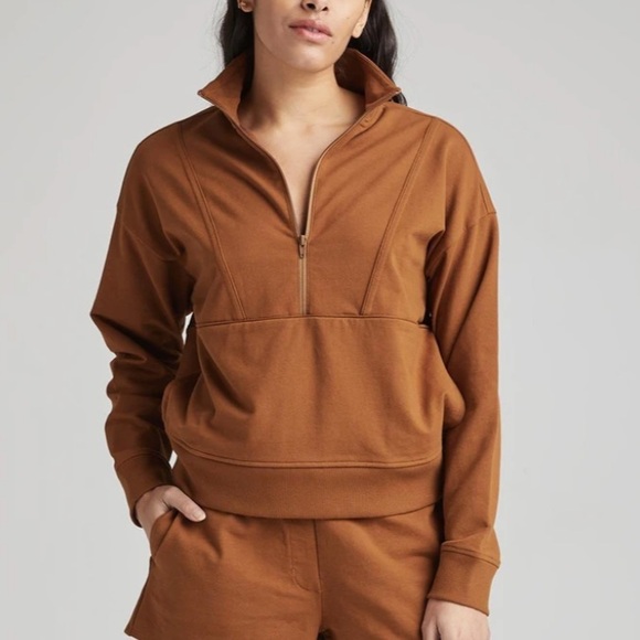 Richer Poorer Tops - Richer Poorer Terry Half Zip Pullover